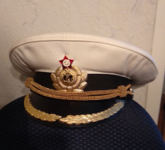 Cascheta ofiter marina URSS - Rusia N 57 foto