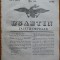 Ziarul Buletin , gazeta oficiala a Principatului Valahiei , nr. 35 , 1843