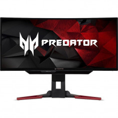 Monitor LED Acer Gaming Predator Z301CTBMIPHZX Curbat 29.5 inch 4 ms Black/Red G-Sync 144Hz foto