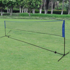 Fileu de badminton cu flutura?i 600x155 cm foto