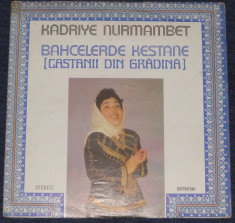 vinyl/vinil Kadriye Nurmambet ?? Bahcelerde Kestane (,muzica tatara),VG+ foto