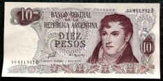 Argentina 10 Pesos ND 1976 UNC necirculata ** foto