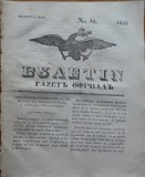 Ziarul Buletin , gazeta oficiala a Principatului Valahiei , nr. 48 , 1843