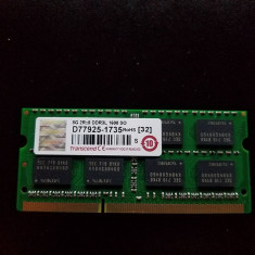 8GB DDR3L 2Rx8 1600 SO PC3L Transcend 12luni garantie Ram laptop foto