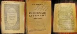 9251-Semanatorul-Insemnari Literare Cu Autograf Ed. Veche 1926