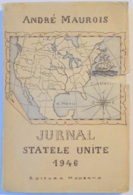 JURNAL (STATELE UNITE 1946) DE ANDRE MAUROIS foto