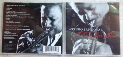 CD CONCORD JAZZ: ARTURO SANDOVAL - A TIME FOR LOVE (2010) foto