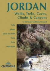 Jordan - Walks, Treks, Caves, Climbs and Canyons, Paperback foto