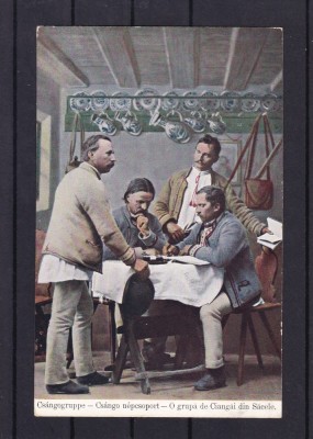 TRANSILVANIA BRASOV SACELE O GRUPA DE CIANGAI DIN SACELE foto