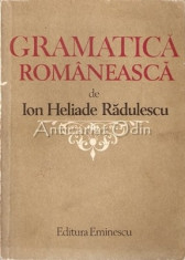 Gramatica Romaneasca - Ion Heliade Radulescu foto