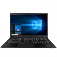 Laptop Lenovo ThinkPad X1 Carbon 6th gen 14 inch FHD Intel Core i7-8550U 16GB DDR3 512GB SSD FPR 4G Windows 10 Pro Black foto