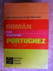 Jose Goncalves de Bettencourt ? Mic dictionar roman-portughez foto