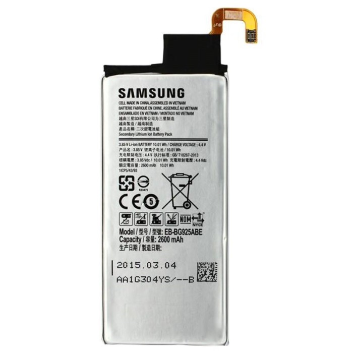 Acumulator Samsung GALAXY S6 edge G9250 2600mAh cod EB-BG925ABE second hand Acumulator Samsung GALAXY S6 edge G9250 2600mAh cod EB-BG925ABE second hand