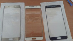 Ecran Samsung Galaxy S6 edge plus alb negru si auriu foto