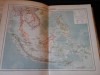 Harta color 37/46 cm - Arh. Asiatic 43 - Atlas de Geographie Moderne, Paris,1901