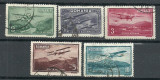 ROMANIA 1931 &ndash; VEDERI (POSTA AERIANA), serie stampilata, L188, Stampilat