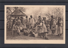 RAZBOIUL 1914/16 GRUP DE REFUGIATI RUTENI IN BUKOVINA foto