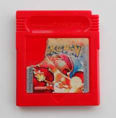 Card joc original Nintendo GameBoy Pokemon RED retro vintage perfect functional foto