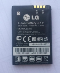 Acumulator LG GD900 BL40 VN270 1000mah cod LGIP-520N nou original foto