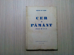 CER SI PAMANT * Predici - Gh. Paschia - Institutul Biblic, 1944, 325 p. foto