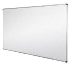 Tabla magnetica Whiteboard, dimensiune 100x200 cm, aluminiu foto