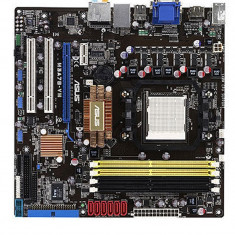 Placa de baza Asus M3A78-VM, AM2+, AMD 780G, 4x DDR2, 6x SATA II, PCI Express... foto