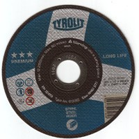 Disc abraziv de debitat 230x2 TYROLIT Premium*** LONG LIFE pentru metal foto