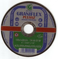 Disc abraziv de polizat 125x4 GRANIFLEX pentru Metal foto