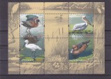 PASARI DE BALTA PELICAN ETC. 2011 BLOC,MNH,NEUZAT,MOLDOVA.