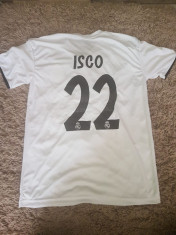 Tricou fotbal REAL MADRID,model 2018-2019 22 ISCO foto