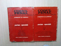 CODUL PENAL al R.S.R. - Adnotat * 2 Vol. Partea Speciala - Teodor Vasiliu foto