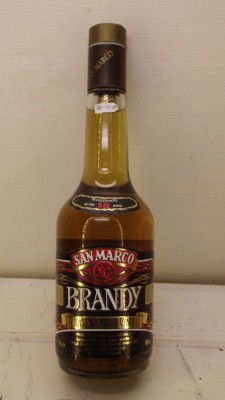 Z 4 - RARE BRANDY SAN MARCO INVECCHIATO multi 18 YEARS CL 70 GR 40 ANI 70/80 foto