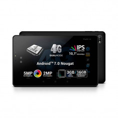 Tableta Allview Viva H1002 10.1 inch Cortex A53 1.0 GHz Quad Core 3GB RAM 16GB flash WiFi GPS 4G Android 7.0 Black foto