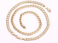 Set Barbati/unisex Lant+Bratara dublu placat aur 18K Cod produs: STB 7