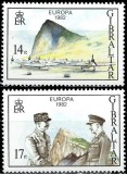 Gibraltar 1982 - Europa-cept neuzat,perfecta stare(z), Nestampilat