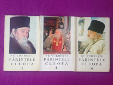 Ne vorbeste Parintele Cleopa/3 volume/stare buna/1995,1996,1998 foto