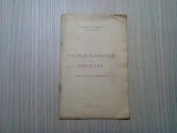 POLITICA ECONOMICA A LUI NAPOLEON - George Strat - 1939, 23 p.
