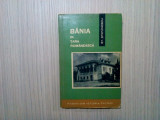 BANIA in Tara Romaneasca - Stefan Stefanescu - 1965, 246 p.+ tabel genealogic