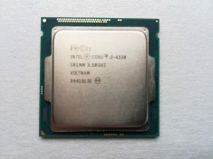 Procesor Intel Haswell Refresh, Core i3 4330 3.5GHz,pasta cadou. foto