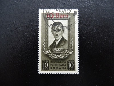 Romania LP 316 , supratipar Tcacenco , Stampilat foto