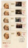 LOT 9 buc FDC PLIC V.I.LENIN ANIVERSARE 100 DE ANI DE LA NASTERE 1970