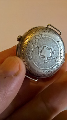 Carcasa ceas de mana argint 800-(Germania, Elvetia) foto