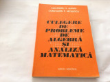 Culegere De Probleme De Algebra Si Analiza Matematica - Alexandru V Leonte,RF5/3