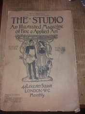 Revista art nouveau , originala Studio, 15 iul.1914 foto