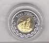 Bnk mnd Insula Pastelui 500 pesos 2014 unc - bimetal, America Centrala si de Sud