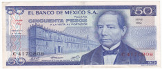MEXIC 50 pesos 1973 XF P-65a foto