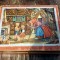 JOC FOARTE VECHI TIP PUZZLE CUBURI , CUTIE DIN LEMN