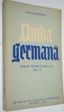 Manual limba Germana pentru clasa X-a 1961