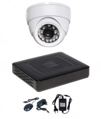 Kit supraveghere CCTV NEOvision 1 Camera Supraveghere Dome AHD, 720p, 1200 TVL,... foto