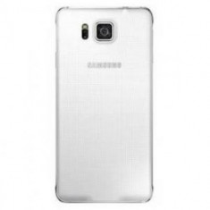 Capac Spate Samsung Galaxy Alpha G850 Silver Original foto